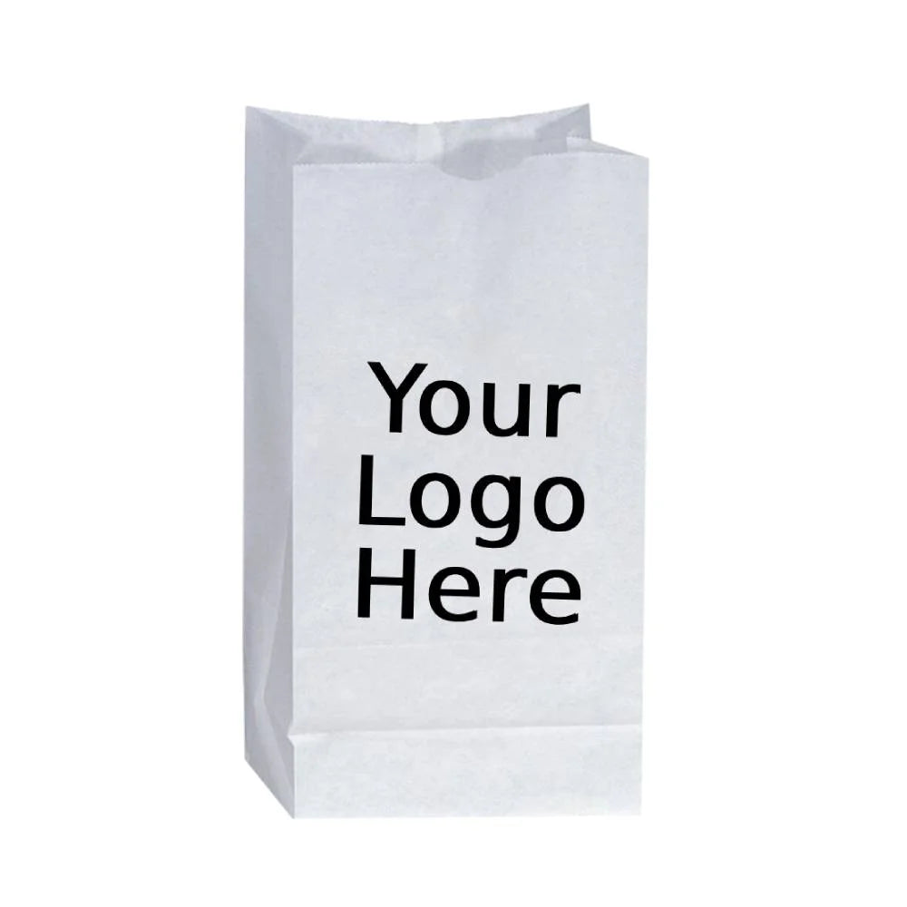 6 cases Large 12lb 7x4x14 Paper Bags (1000/case) $70